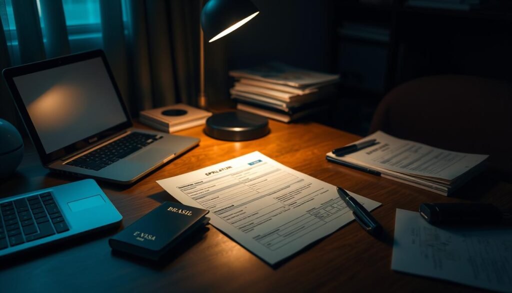 Brazil e-Visa application process