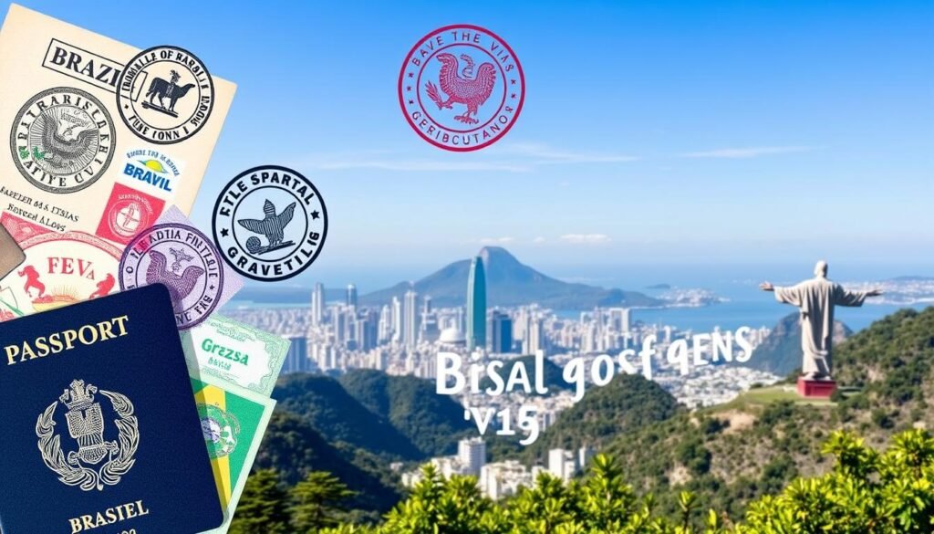 types of visas for Brazil